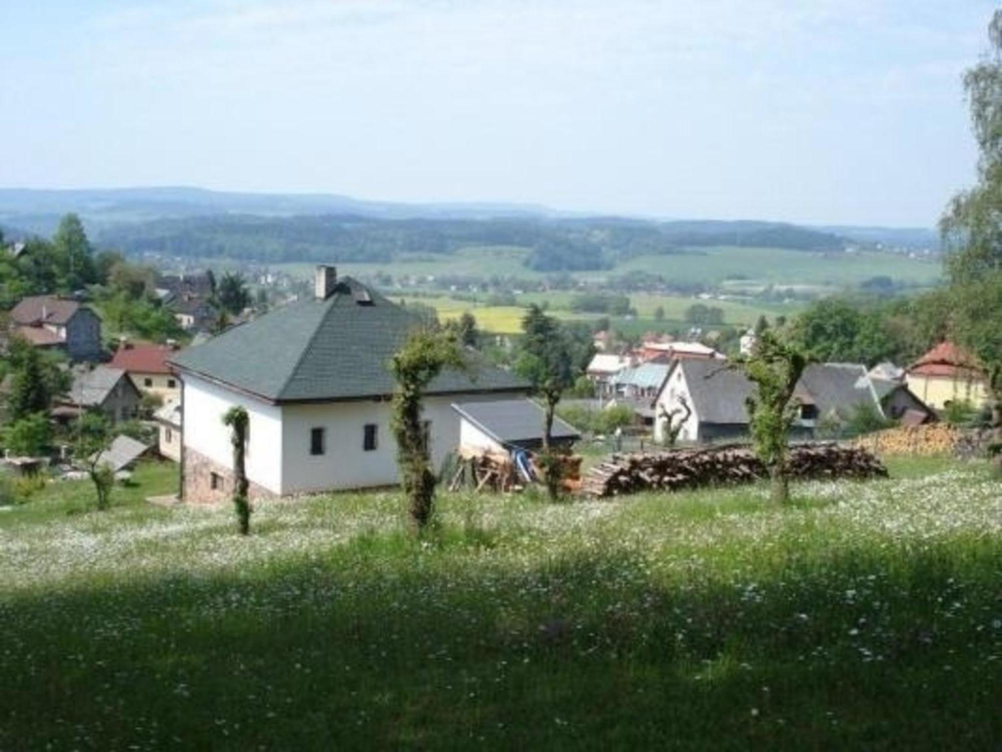 Ein Ferienhaus Mit Terrasse Und Garten Villa Male Svatonovice Exterior foto